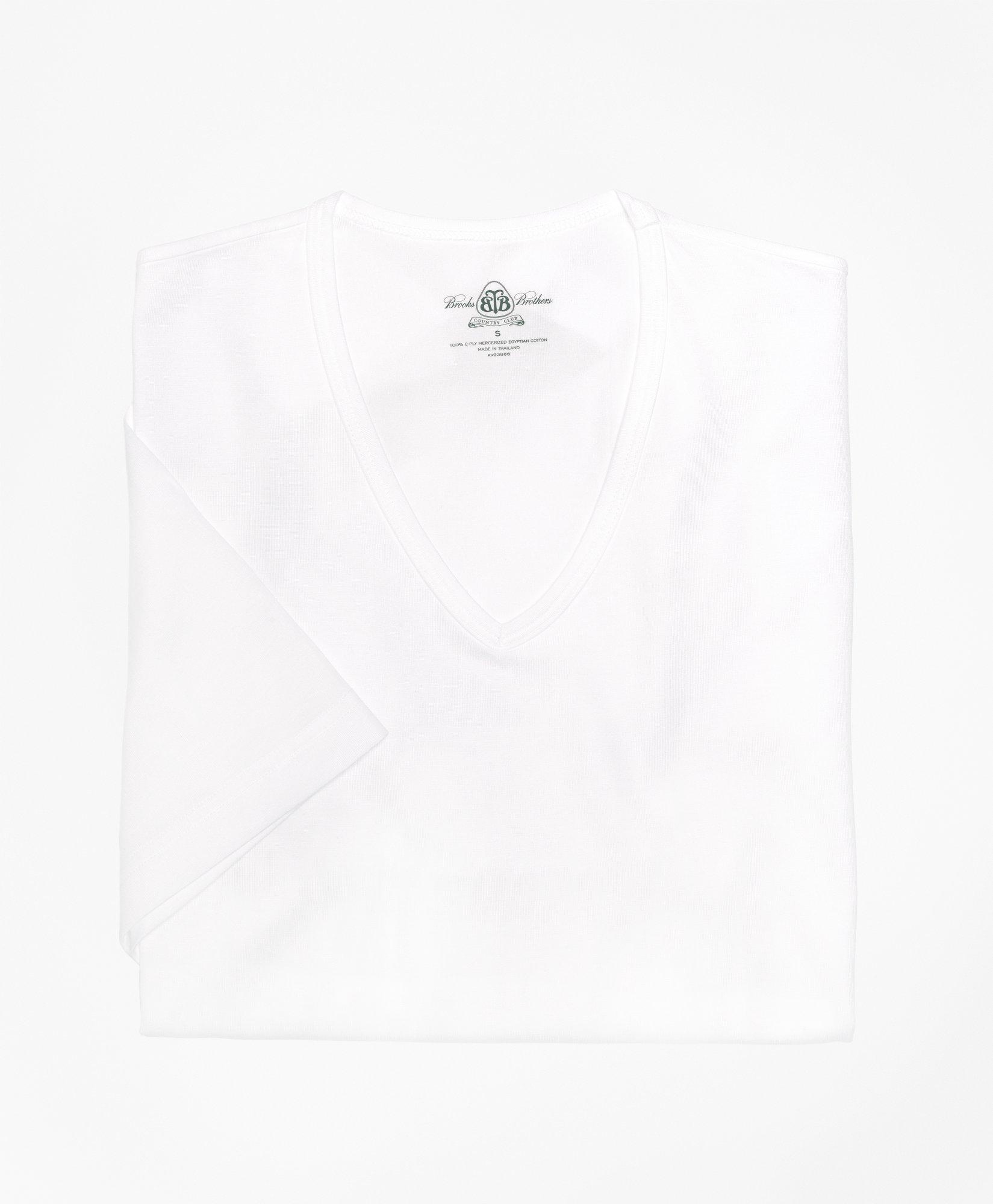 Brooks brothers v hot sale neck t shirts