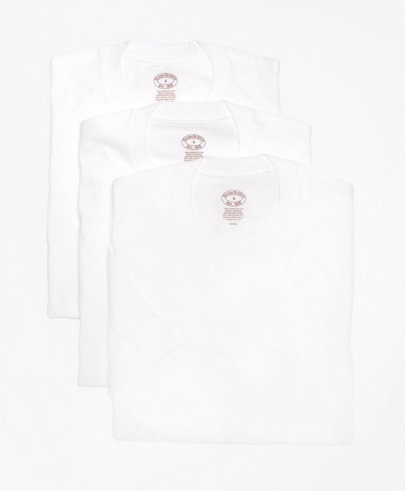 Cotton Crewneck Undershirt-3 Pack, image 1