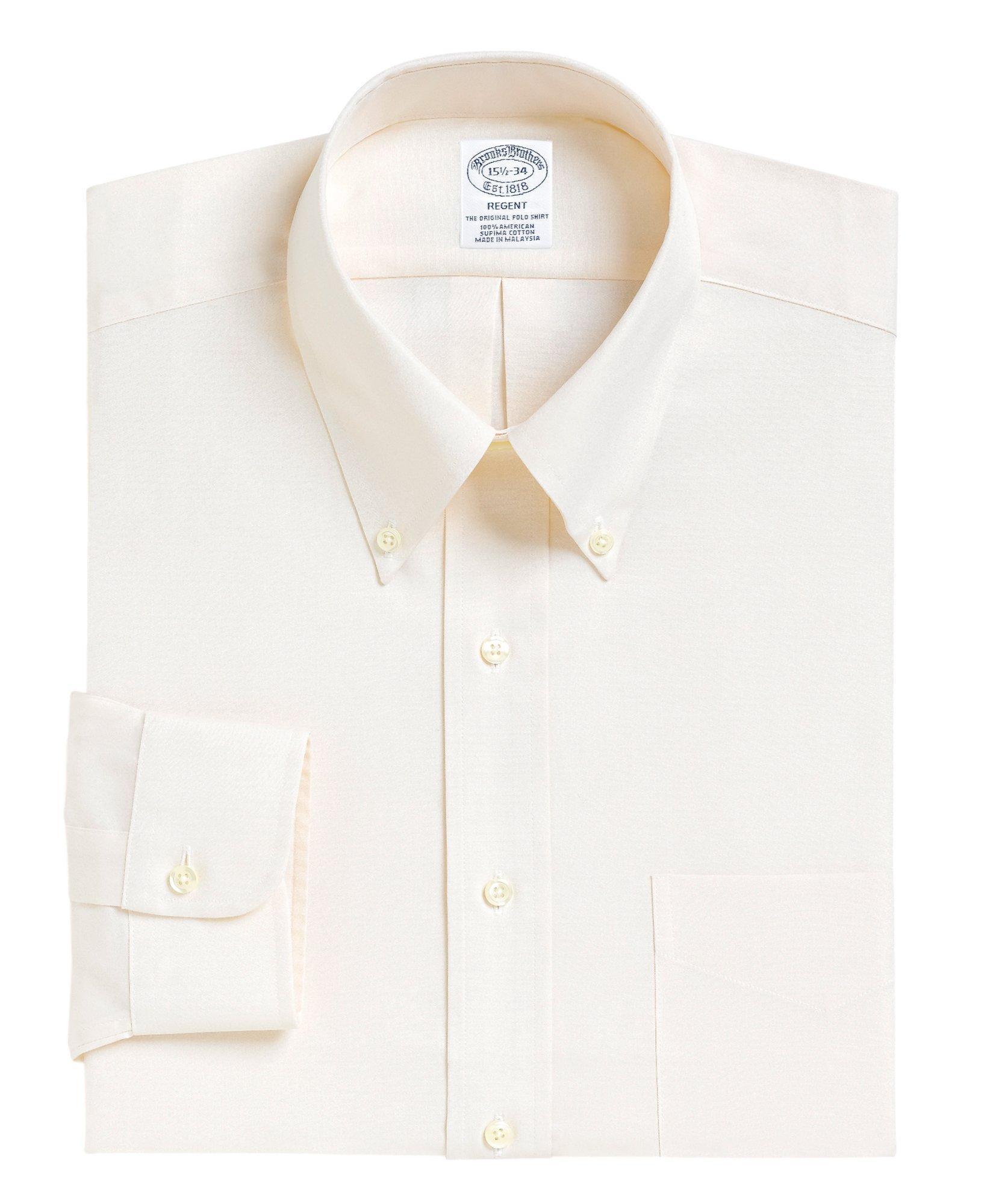 Regent Regular Fit Dress Shirt Button Down Collar