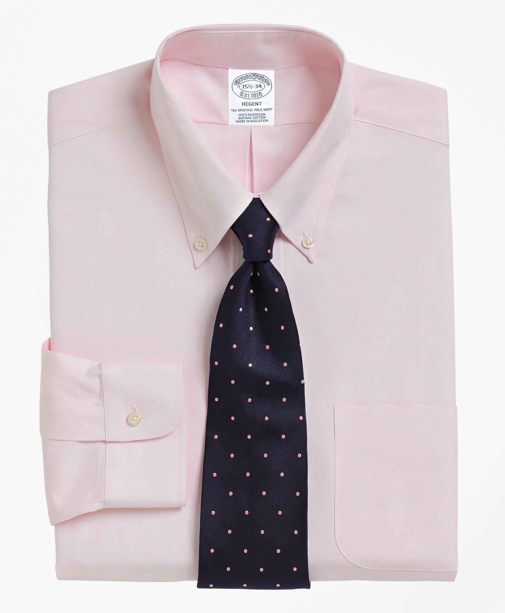 Men's Slim Fit Button-Down Collar Dress Shirt | Brooks Brothers