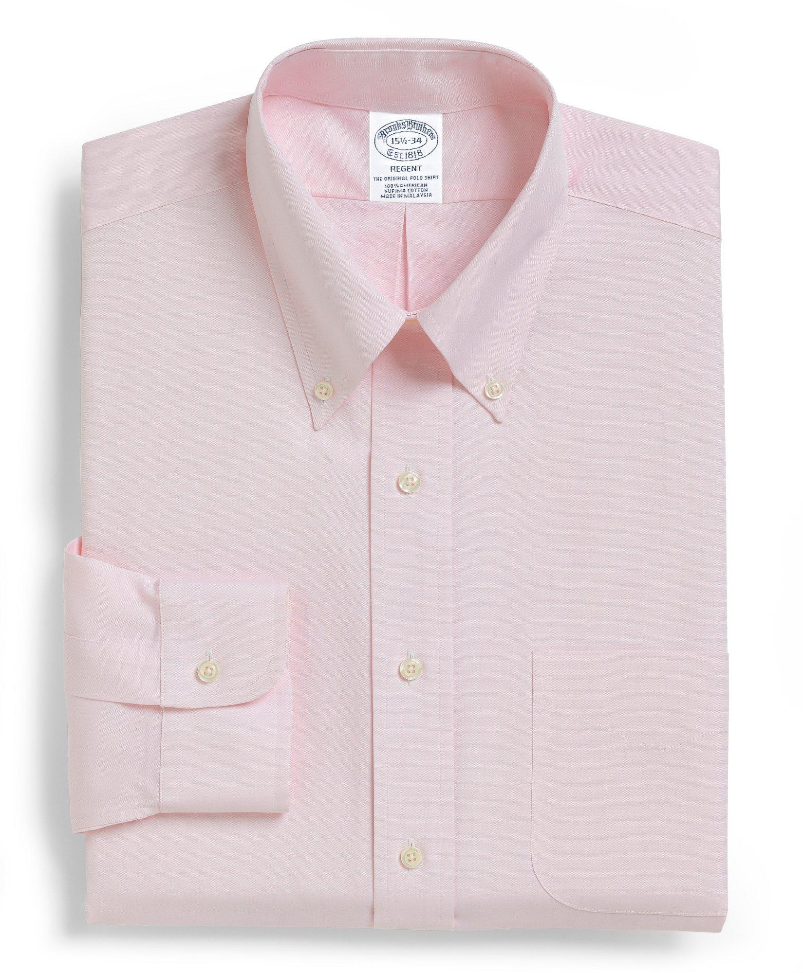 Men's Slim Fit Button-Down Collar Dress Shirt