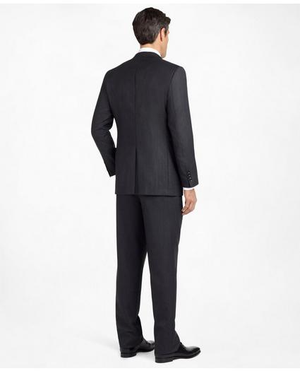 Madison Fit Saxxon™ Wool Herringbone 1818 Suit, image 3