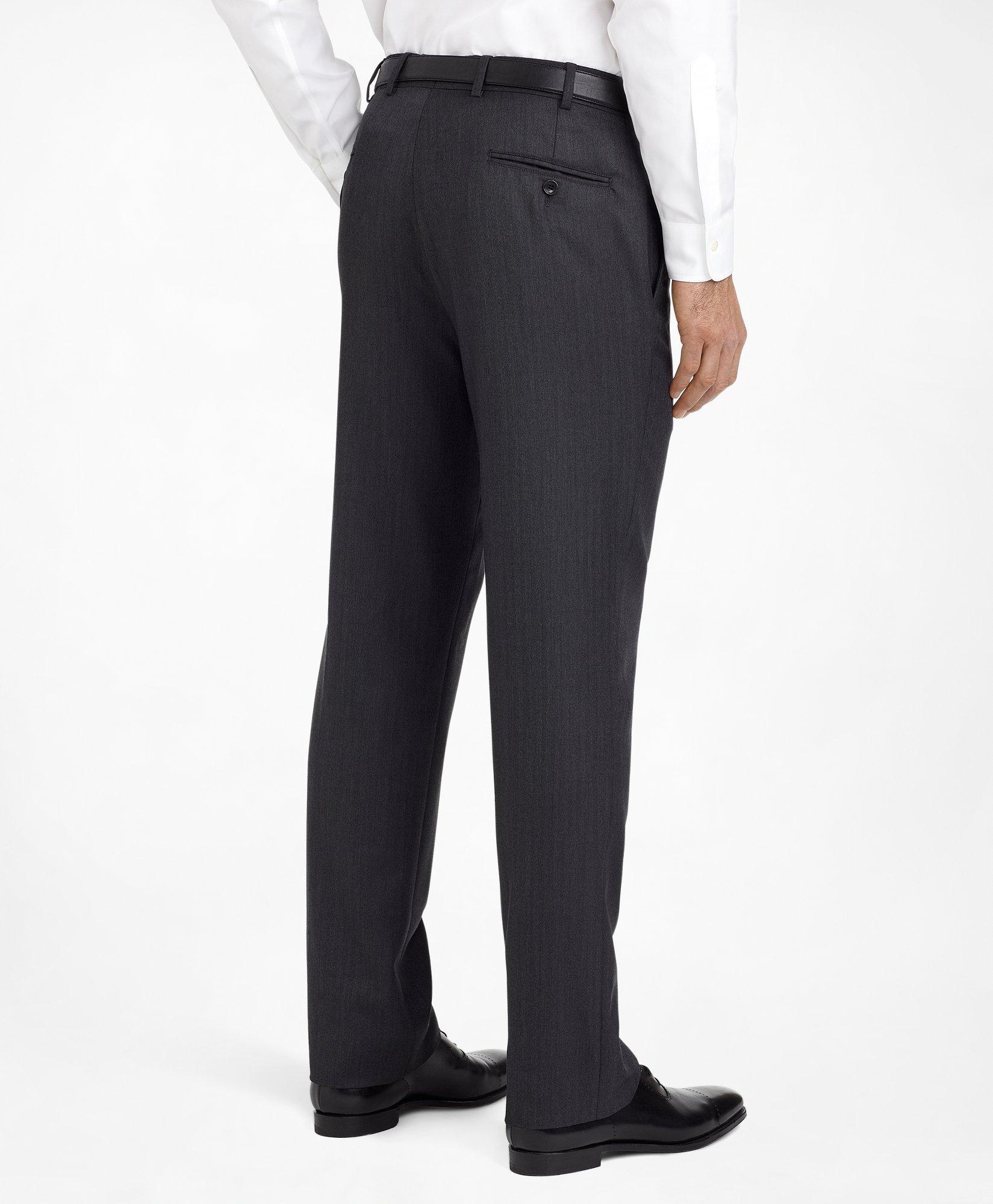 Madison Fit Saxxon™ Wool Herringbone 1818 Suit