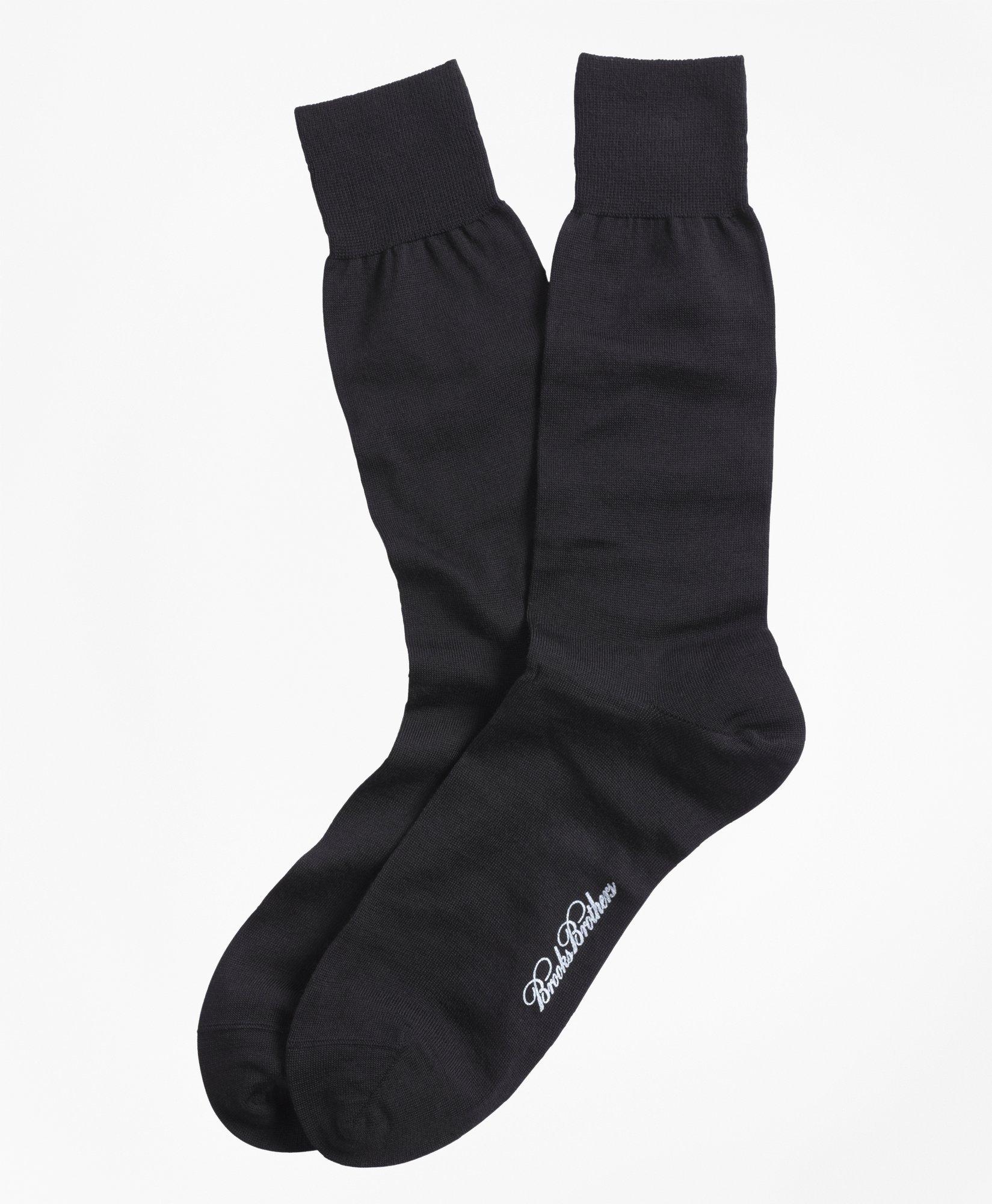 Merino Wool Jersey Crew Socks, image 1