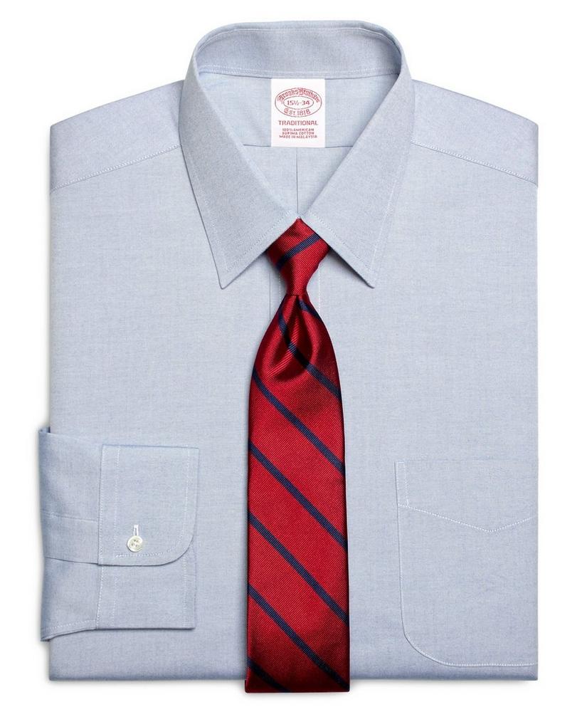 Traditional Extra-Relaxed-Fit Dress Shirt, Forward Point Collar, image 1