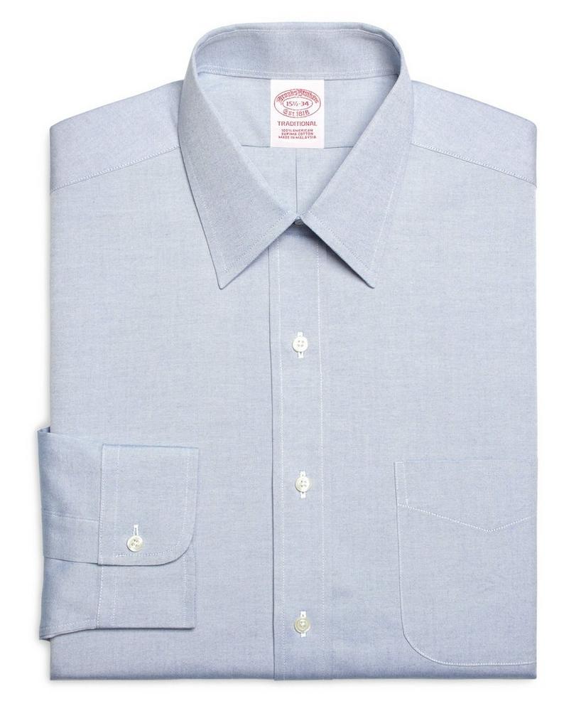 Traditional Extra-Relaxed-Fit Dress Shirt, Forward Point Collar, image 4
