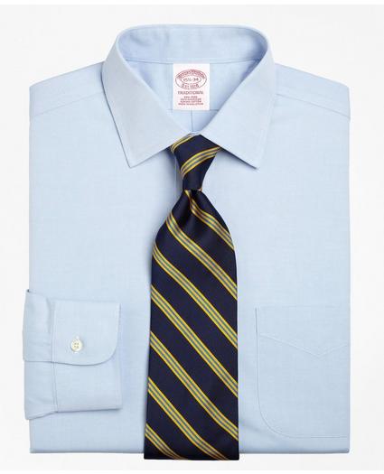 Traditional Extra-Relaxed-Fit Dress Shirt, Non-Iron Spread Collar, image 1