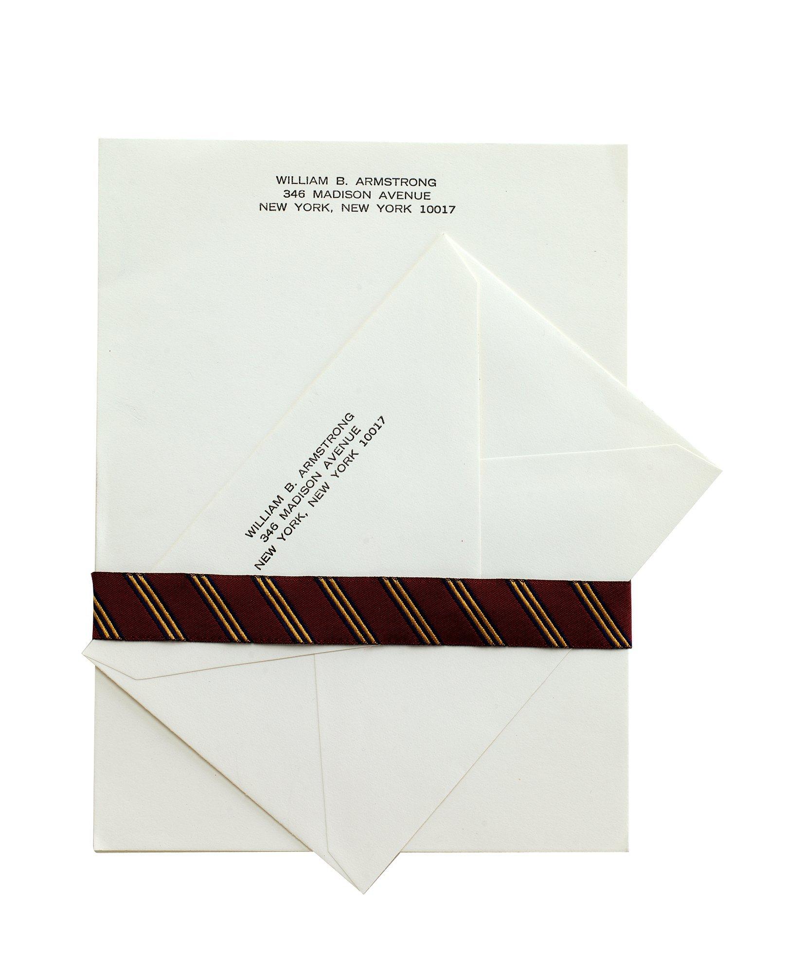 Fold-Over Letter Stationery - 100 Sheets & Envelopes, image 1