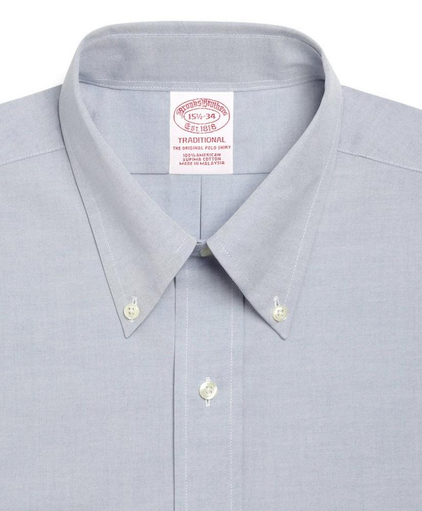 Traditional Extra-Relaxed-Fit Dress Shirt, Button-Down Collar, image 2