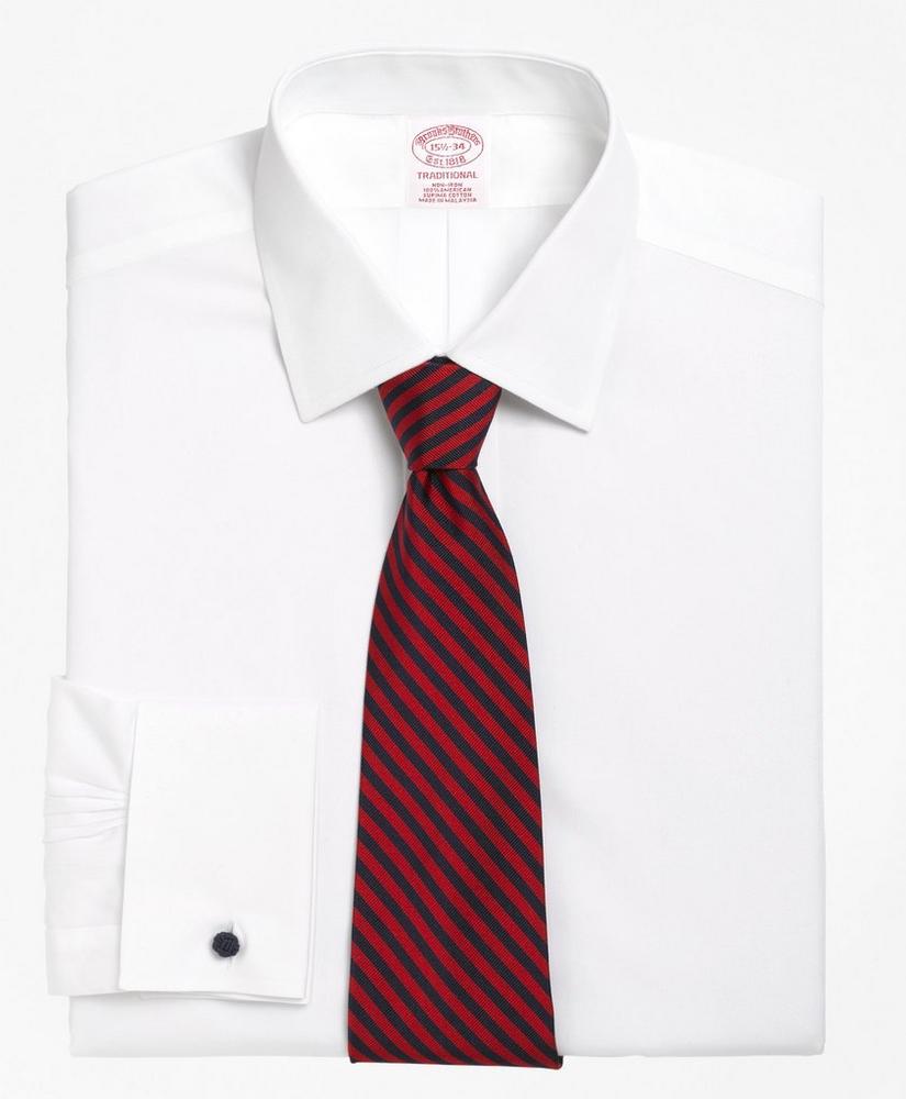 Traditional Extra-Relaxed-Fit Dress Shirt, Non-Iron Spread Collar French Cuff, image 1