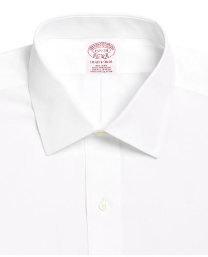 Traditional Extra-Relaxed-Fit Dress Shirt, Non-Iron Spread Collar French Cuff, image 2