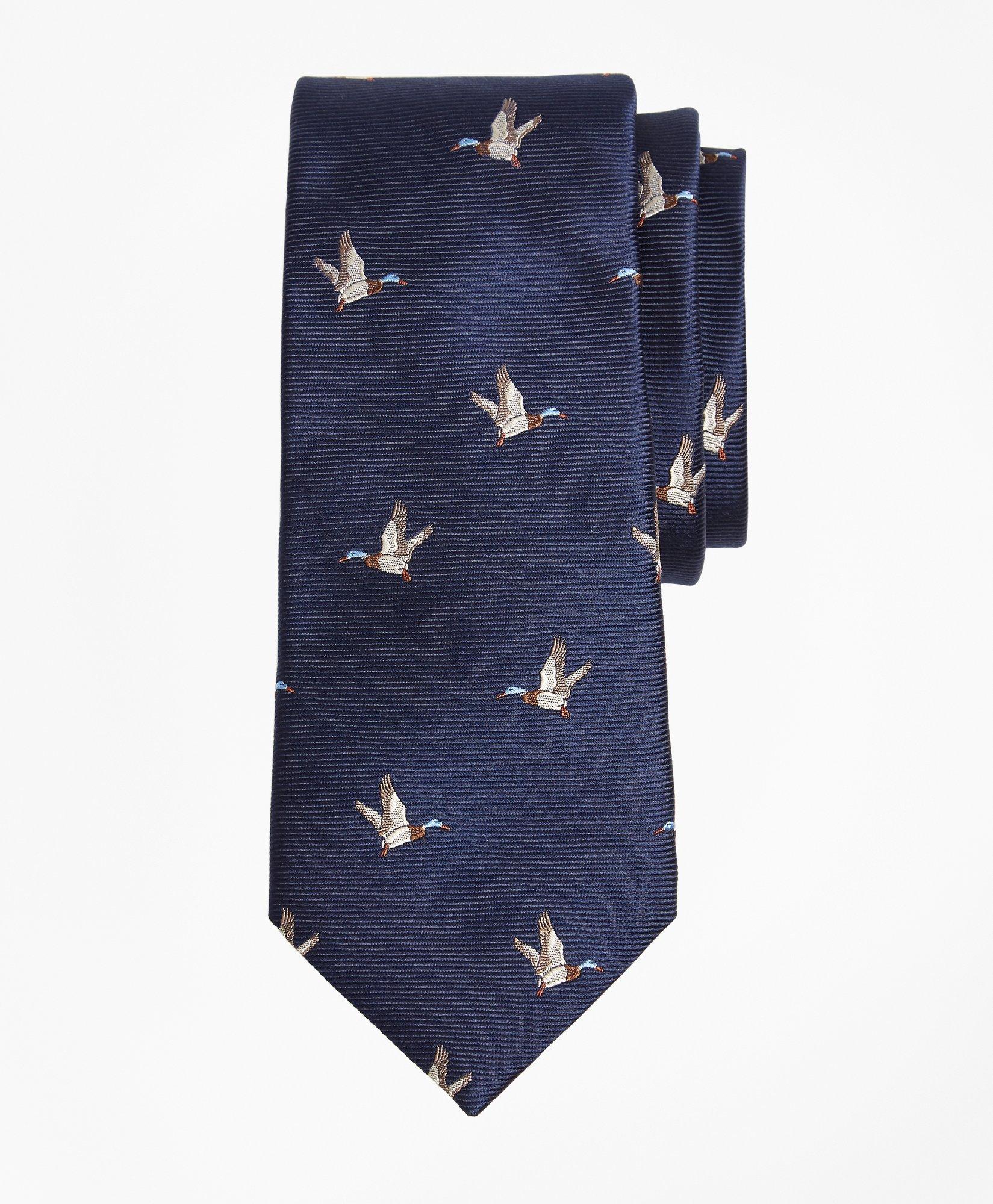 Boys Duck Print Tie