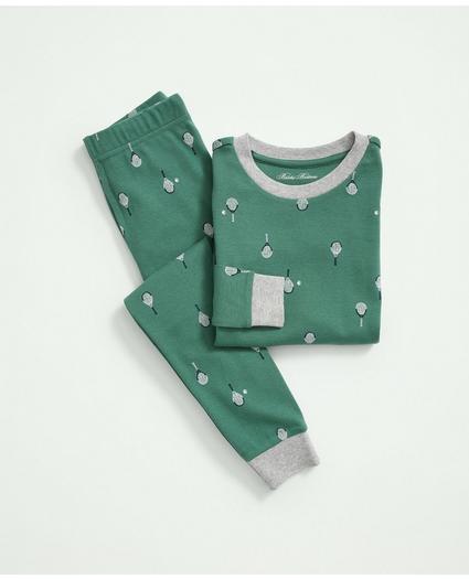 Kids Cotton Printed Pajama Set, image 1