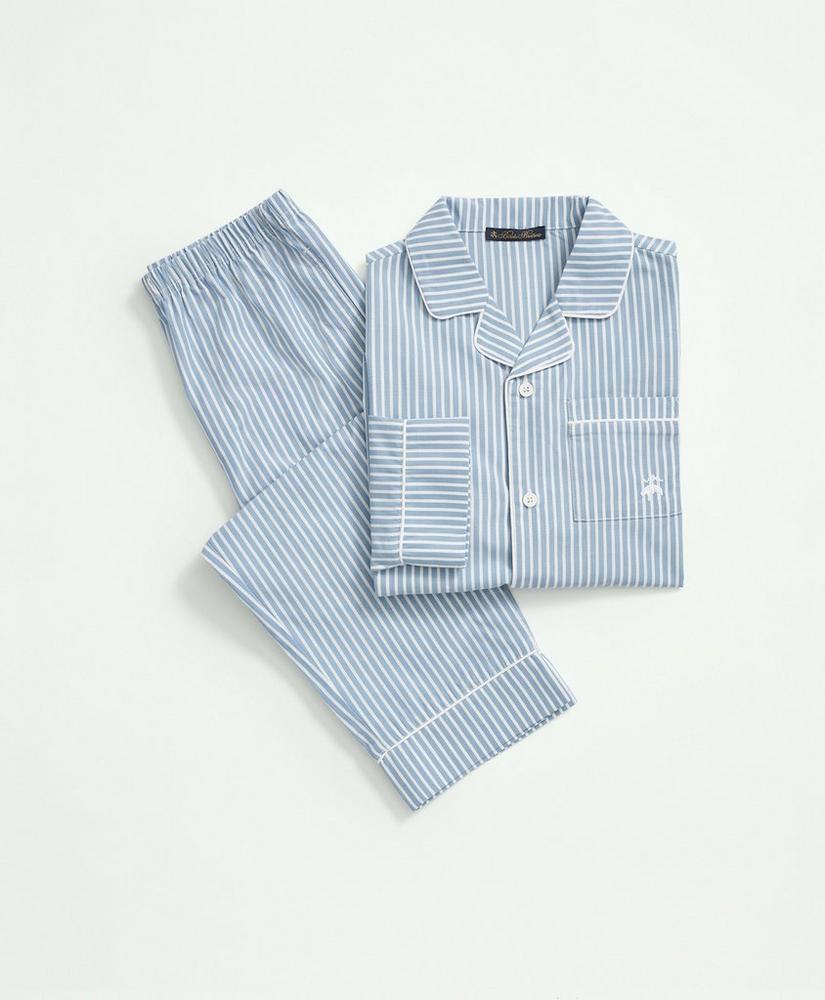Boys Striped Pajama Set, image 1