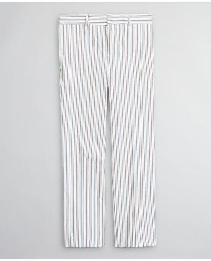 Boys Seersucker Multi-Stripe Suit Pants, image 1