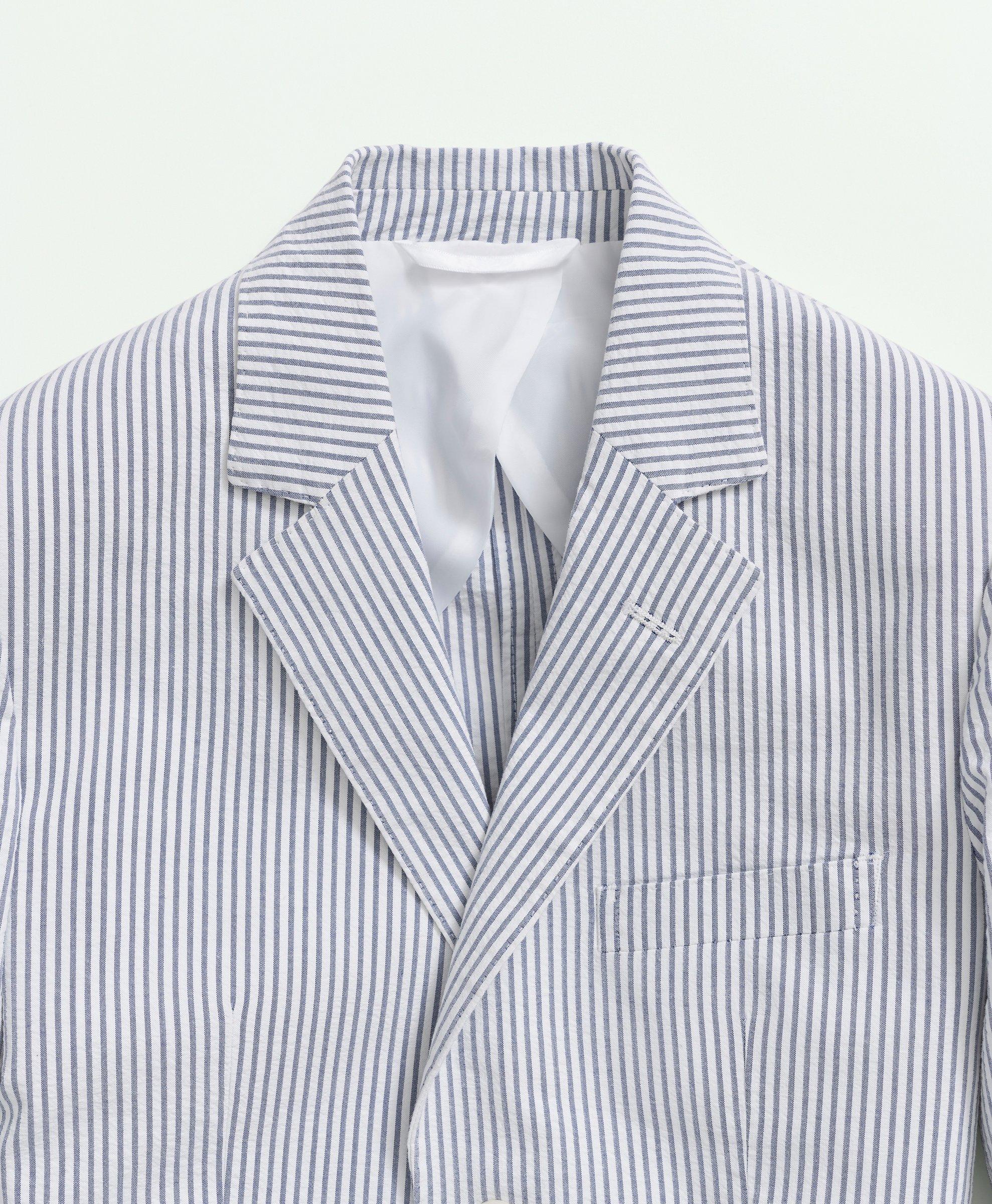 Brooks brothers sales seersucker jacket