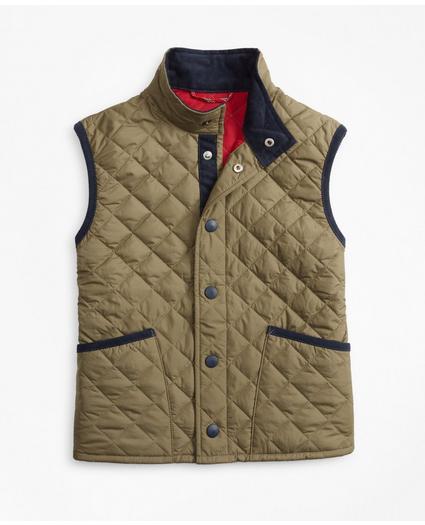 Boys Quilted Vest, image 1