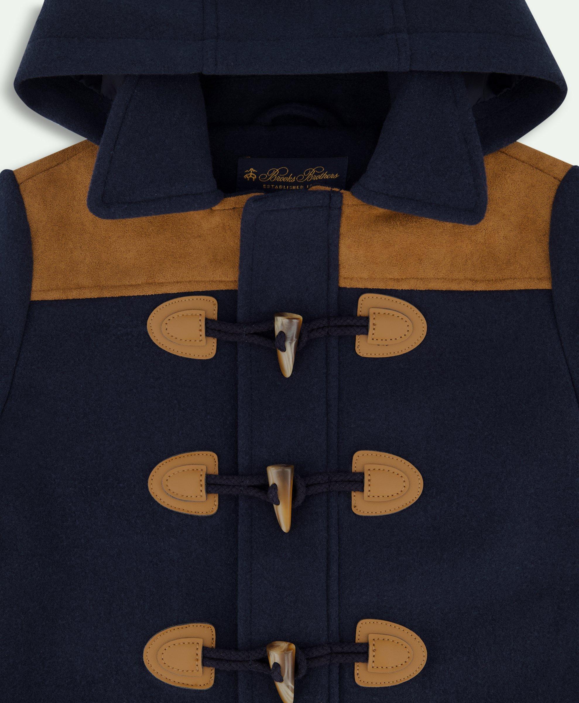 Kids navy duffle store coat