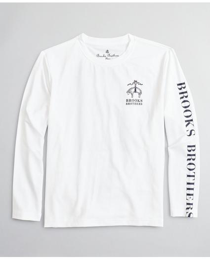 Boys 1818 Long-Sleeve Crewneck T-Shirt, image 1
