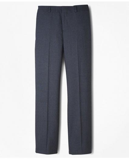 Boys Prep Plain-Front Wool Suit Pants, image 1