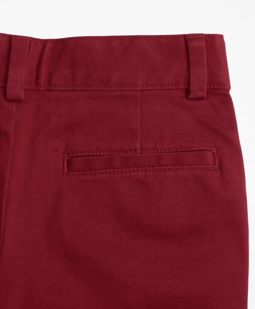 Boys Washed Cotton Stretch Chinos, image 2