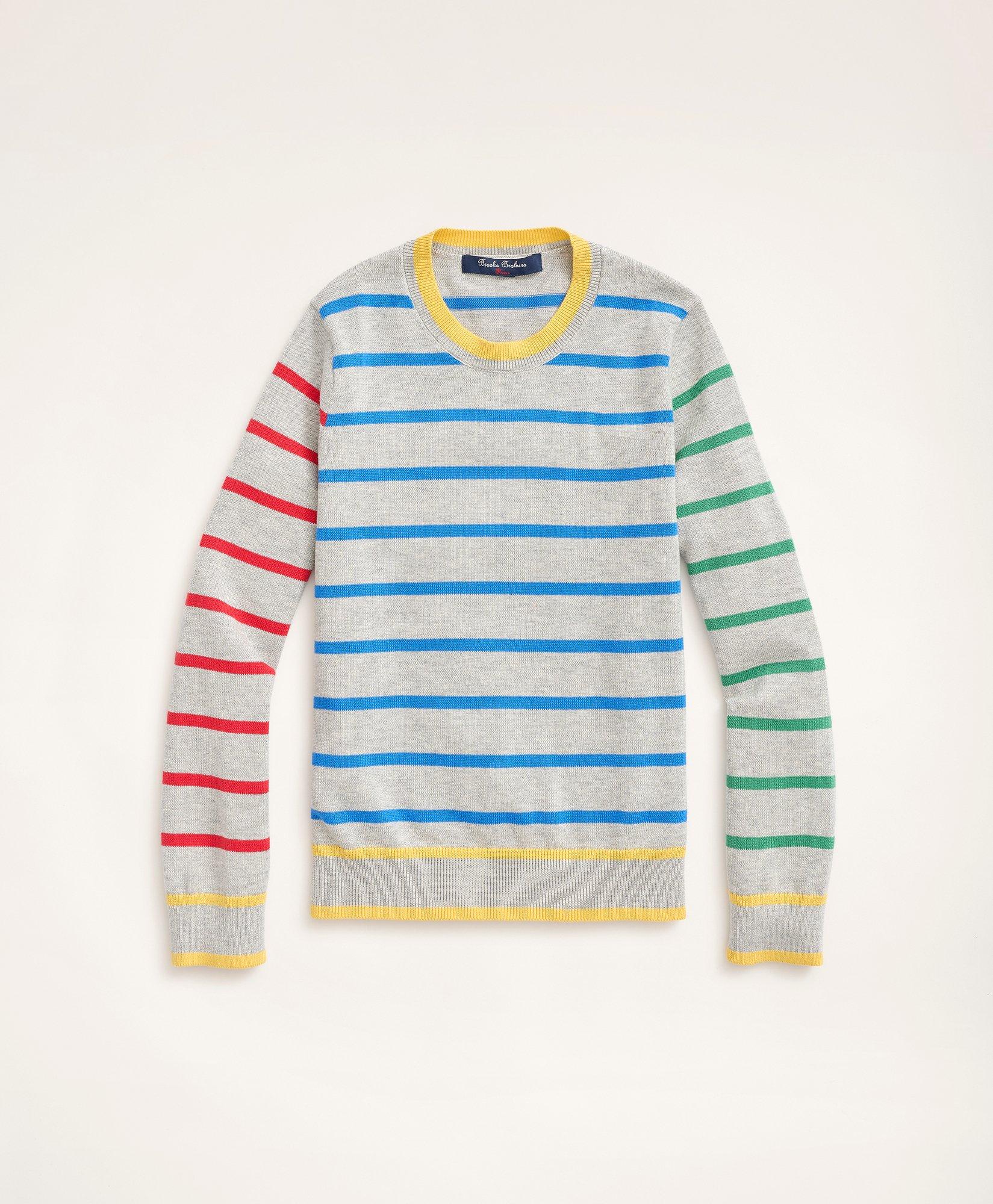 brooks brothers striped sweater