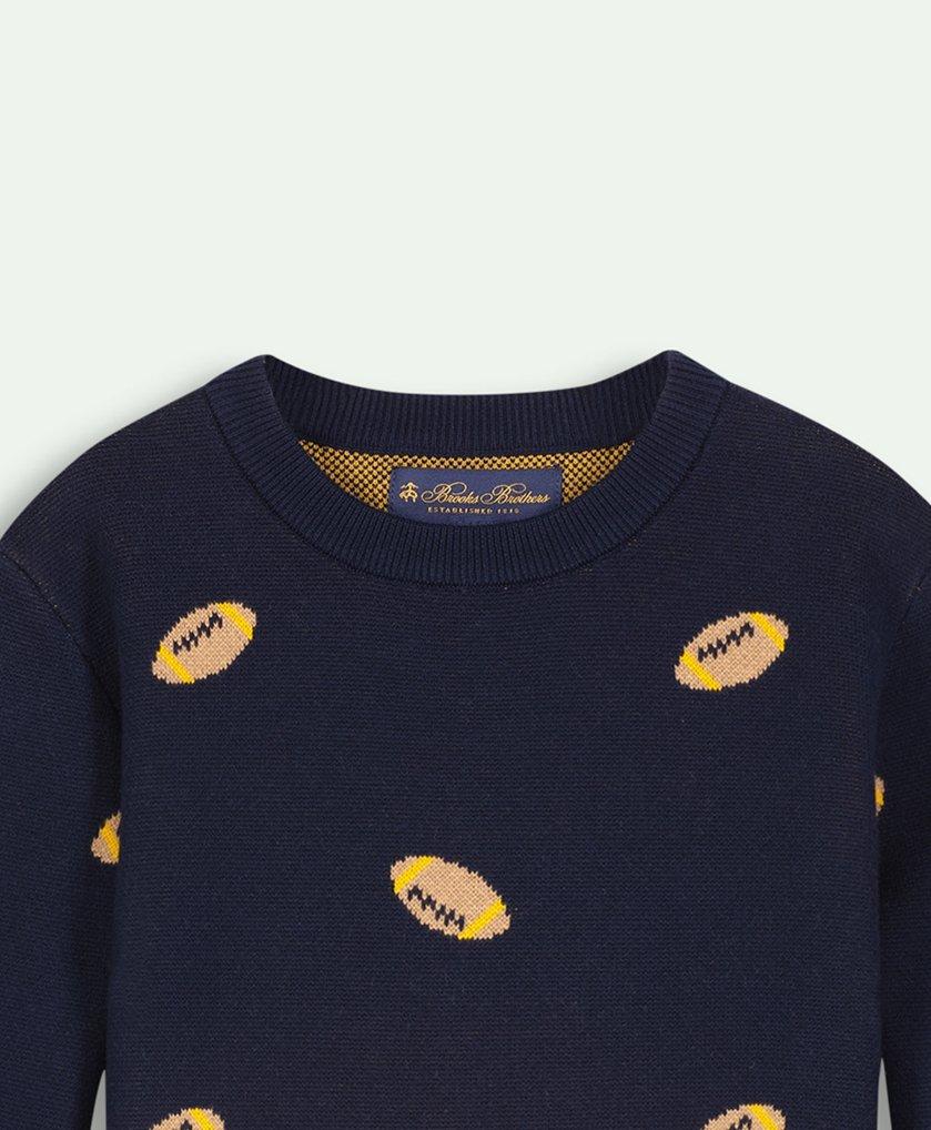 Intarsia Jacquard Graphic Cashmere Crewneck - Ready to Wear