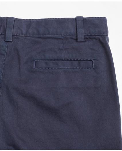 Boys Washed Cotton Stretch Chino Shorts, image 2