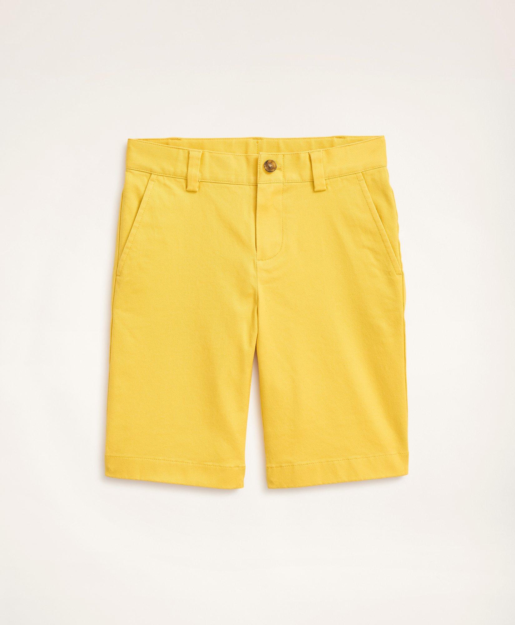 Boys 2024 mustard shorts