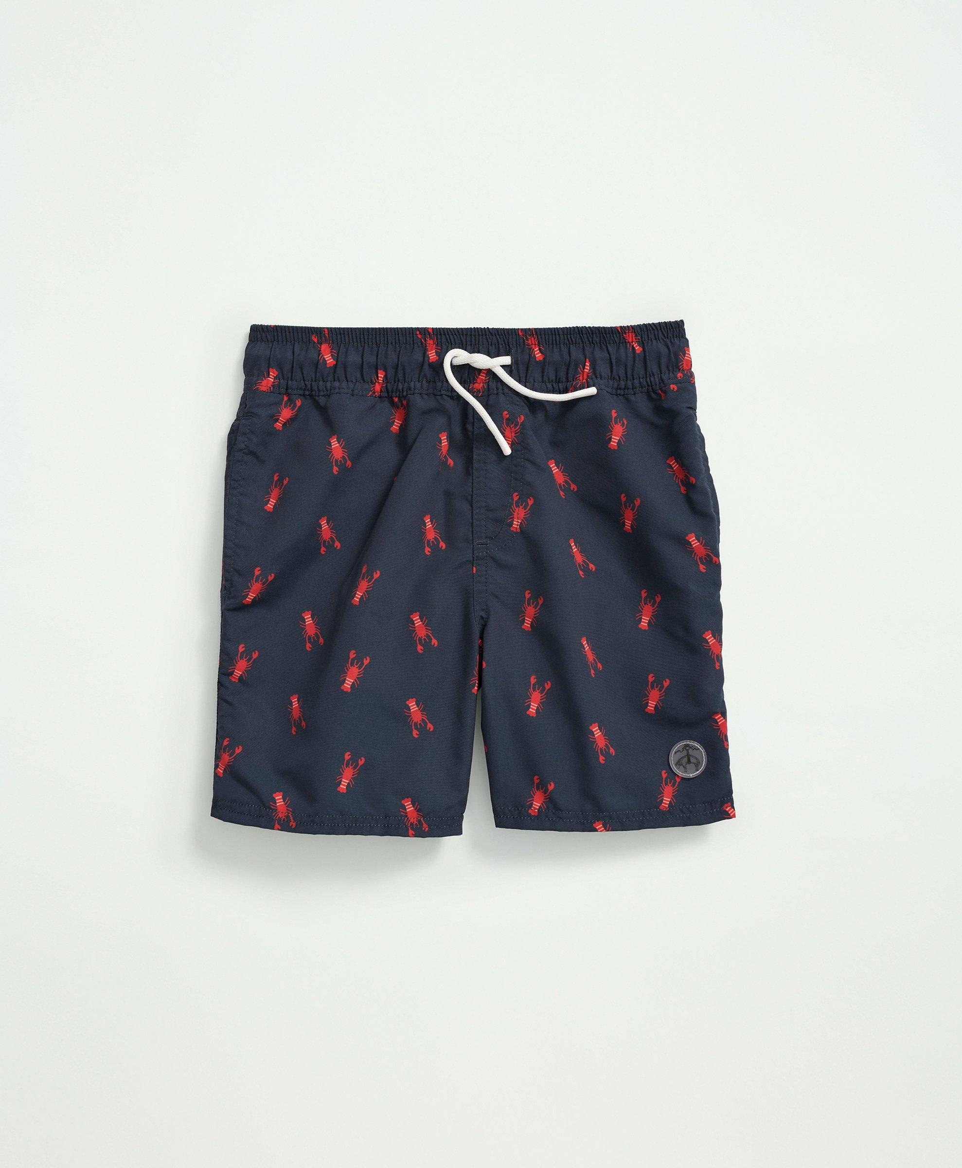 Mens lobster best sale swim trunks