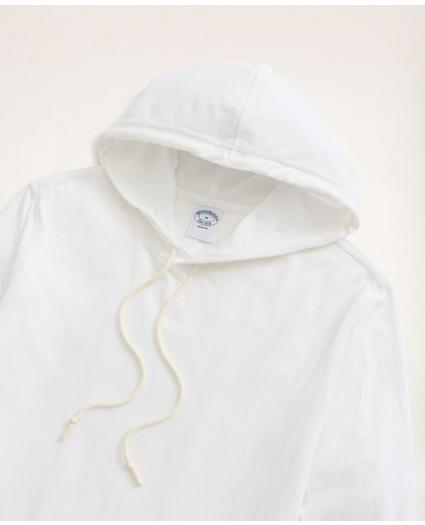Cotton Long Sleeve T-Shirt Hoodie, image 2