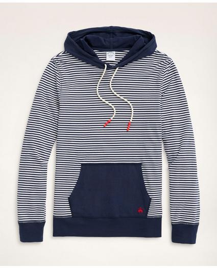 Cotton Jersey Striped Hoodie, image 1