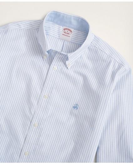 Stretch Madison Relaxed-Fit Sport Shirt, Non-Iron Bengal Stripe Oxford, image 2