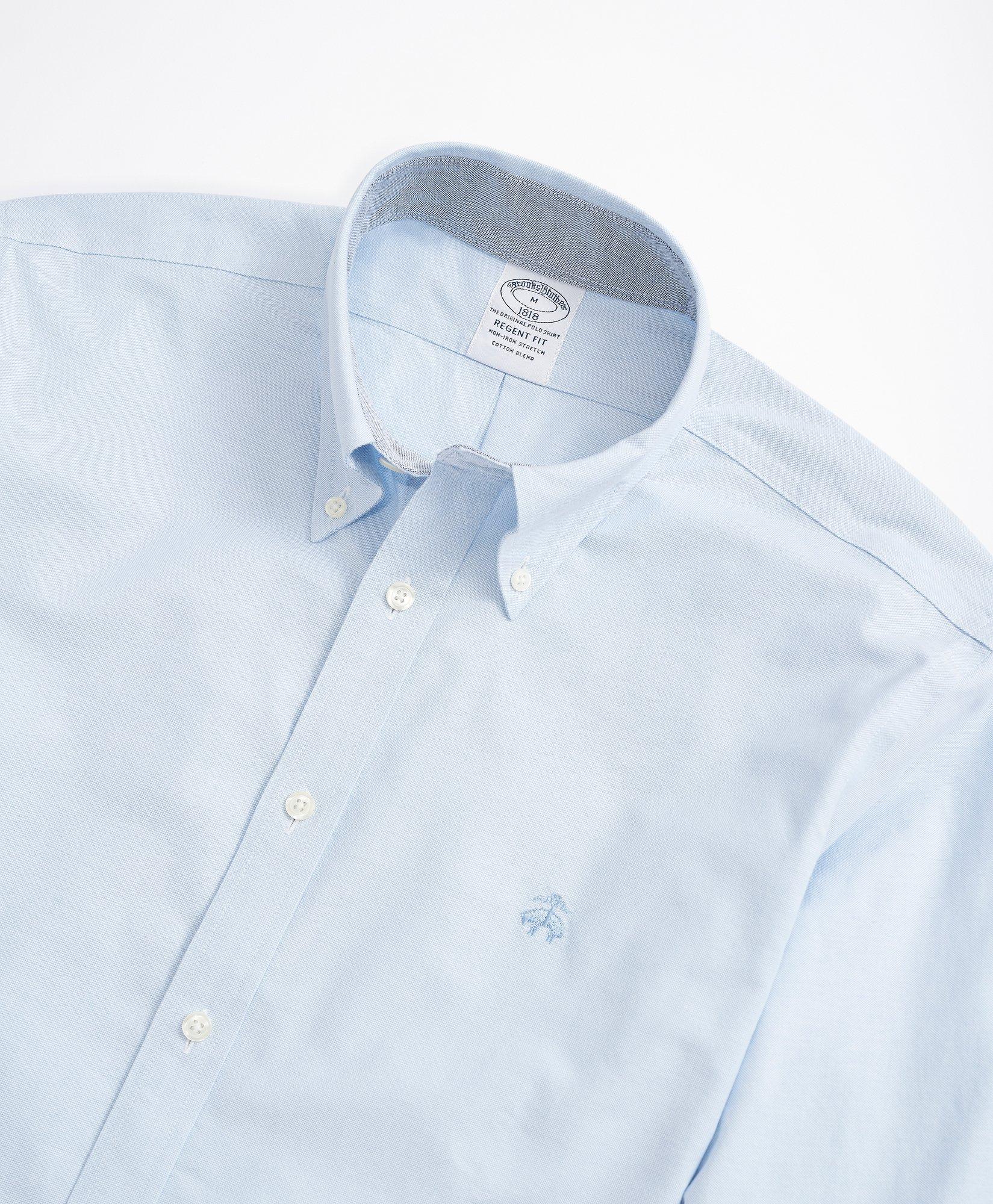 Regular Fit Oxford Shirt, Blue