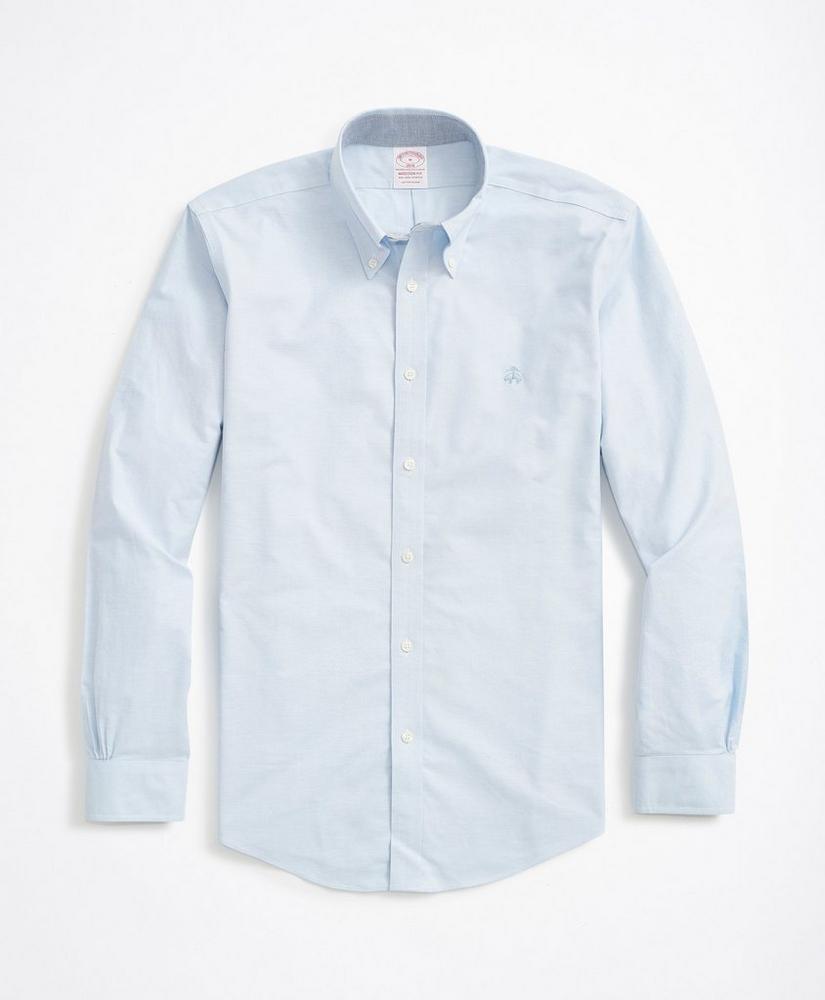 Stretch Madison Relaxed-Fit Sport Shirt, Non-Iron Oxford, image 1