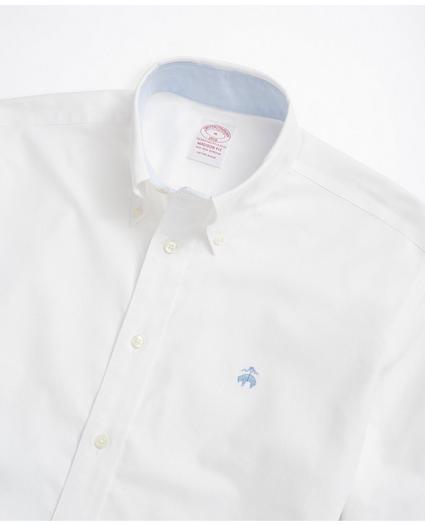 Stretch Madison Relaxed-Fit Sport Shirt, Non-Iron Oxford, image 2