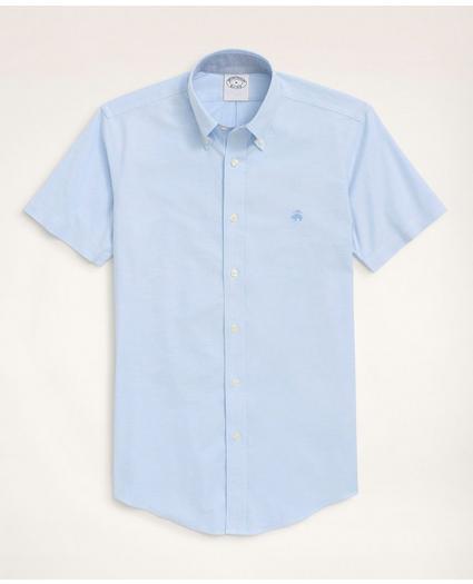 Stretch Regent Regular-Fit Sport Shirt, Non-Iron Short-Sleeve Oxford, image 1