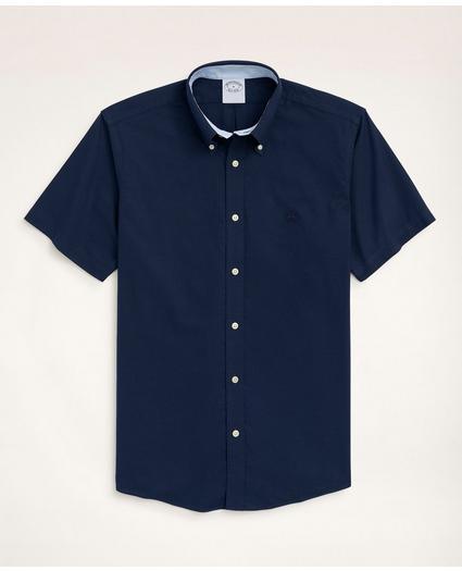Stretch Regent Regular-Fit Sport Shirt, Non-Iron Short-Sleeve Oxford, image 1