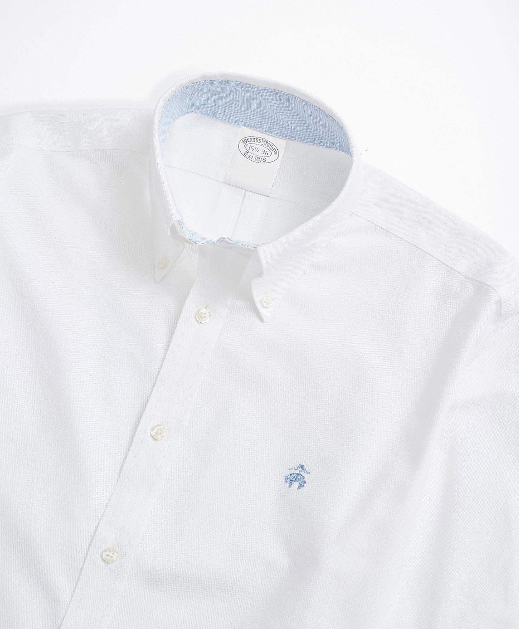 Brooks Brothers Nailhead Shirt -Wrinkle-Free. BB18002.