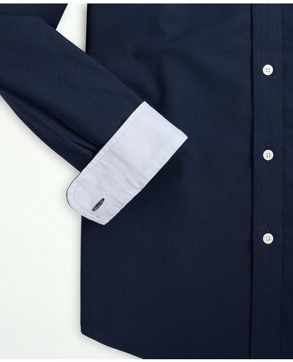 Stretch Non-Iron Oxford Button-Down Collar Sport Shirt, image 3