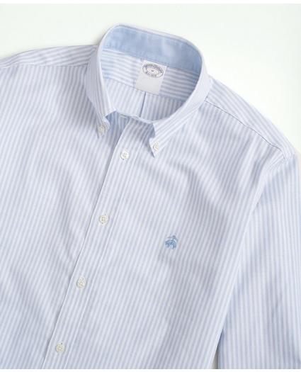Stretch Non-Iron Oxford Button-Down Collar, Bengal Stripe Sport Shirt, image 2