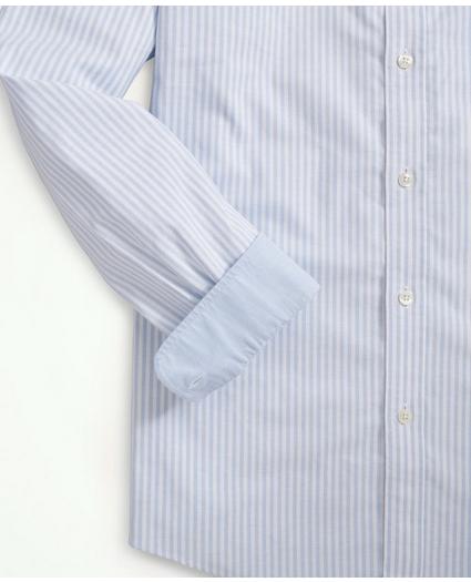 Stretch Non-Iron Oxford Button-Down Collar, Bengal Stripe Sport Shirt, image 3