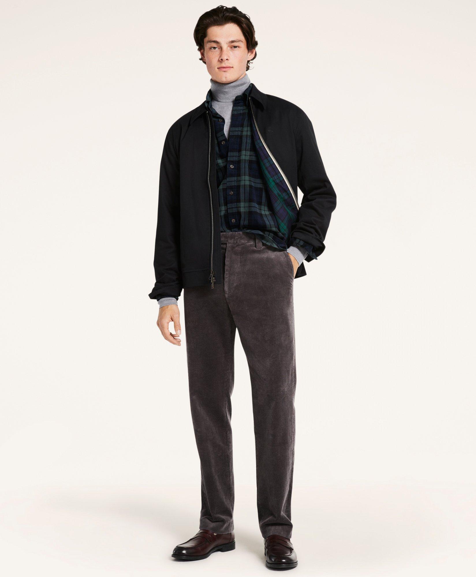 Stretch Cotton Twill Bomber Jacket, image 3