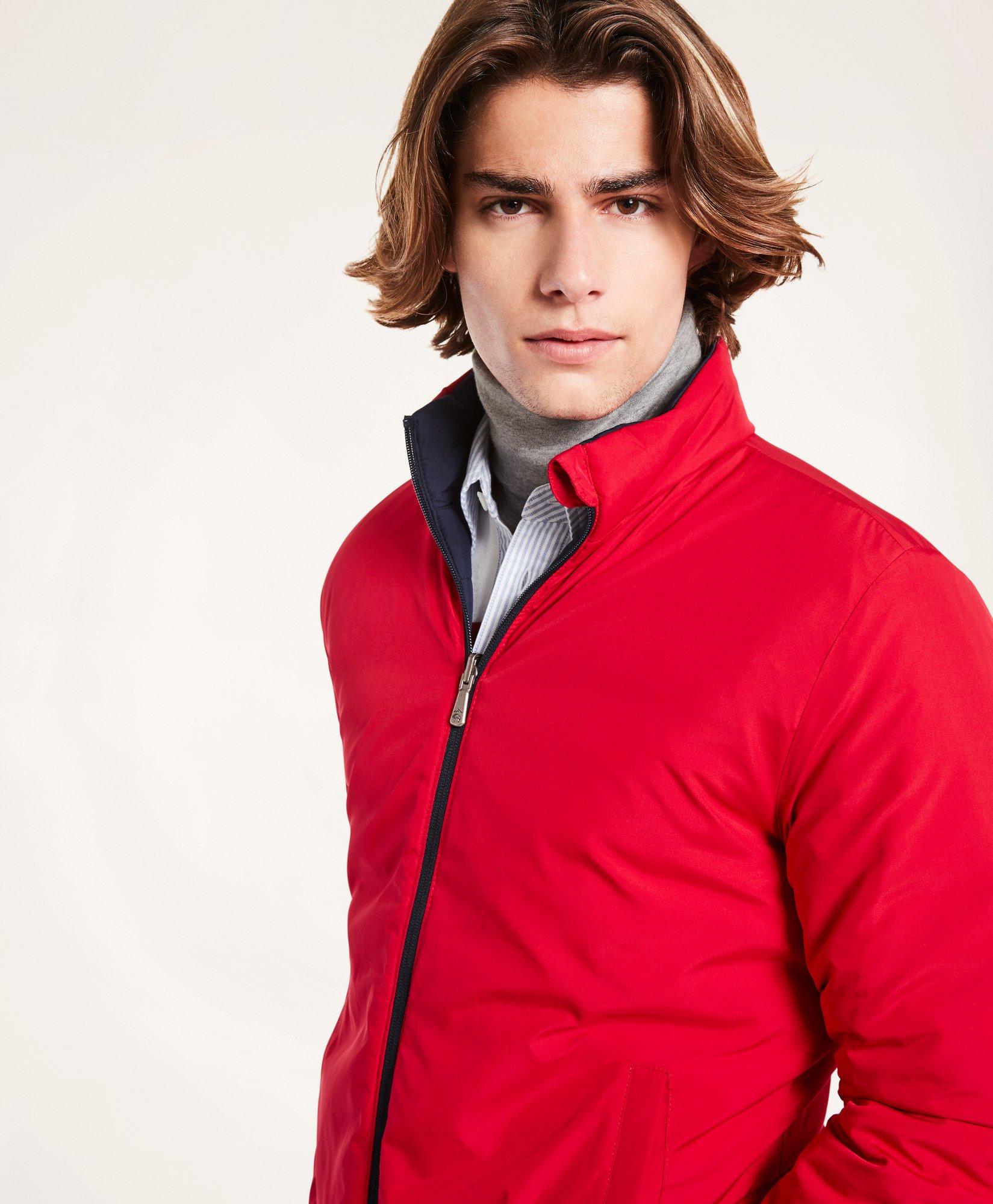 Men's quilted outlet stretch reversible jacket