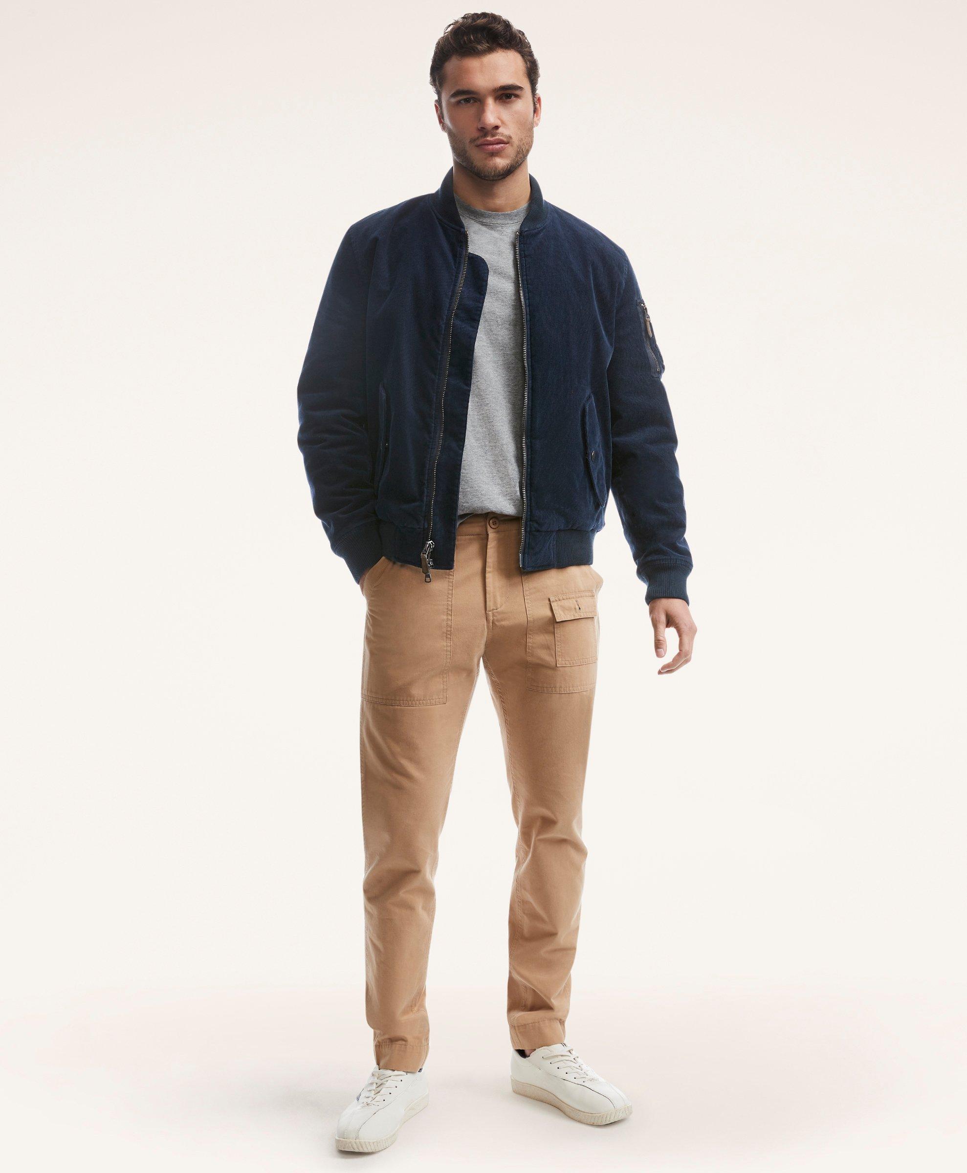 Corduroy Bomber Jacket