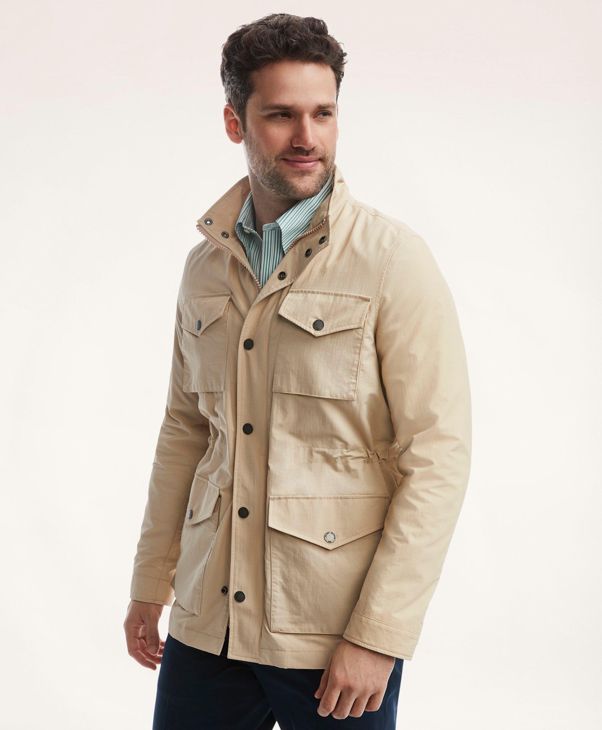 Safari Jacket In Water Repellent Ripstop