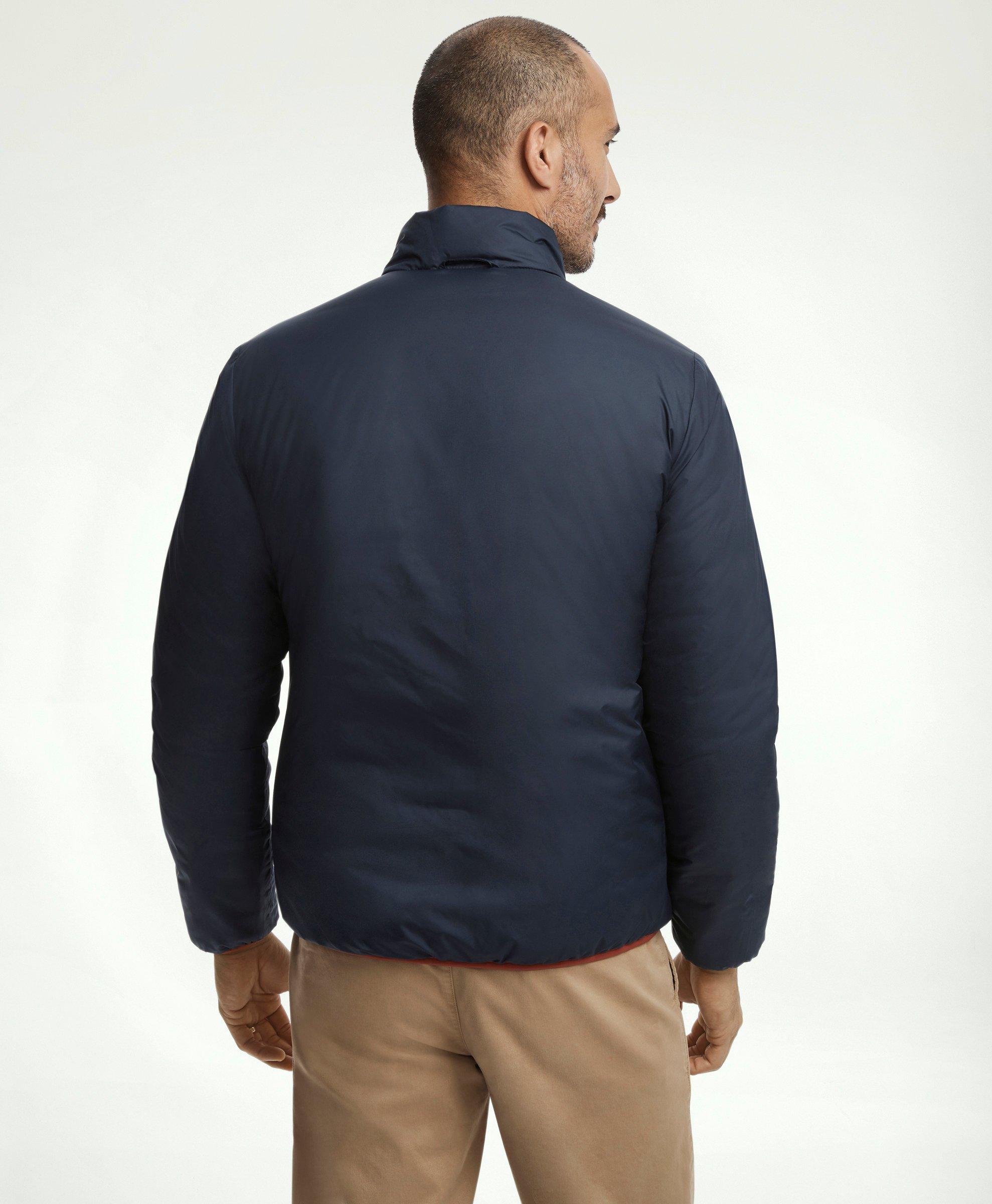 Reversible Puffer Jacket - Blue and Navy