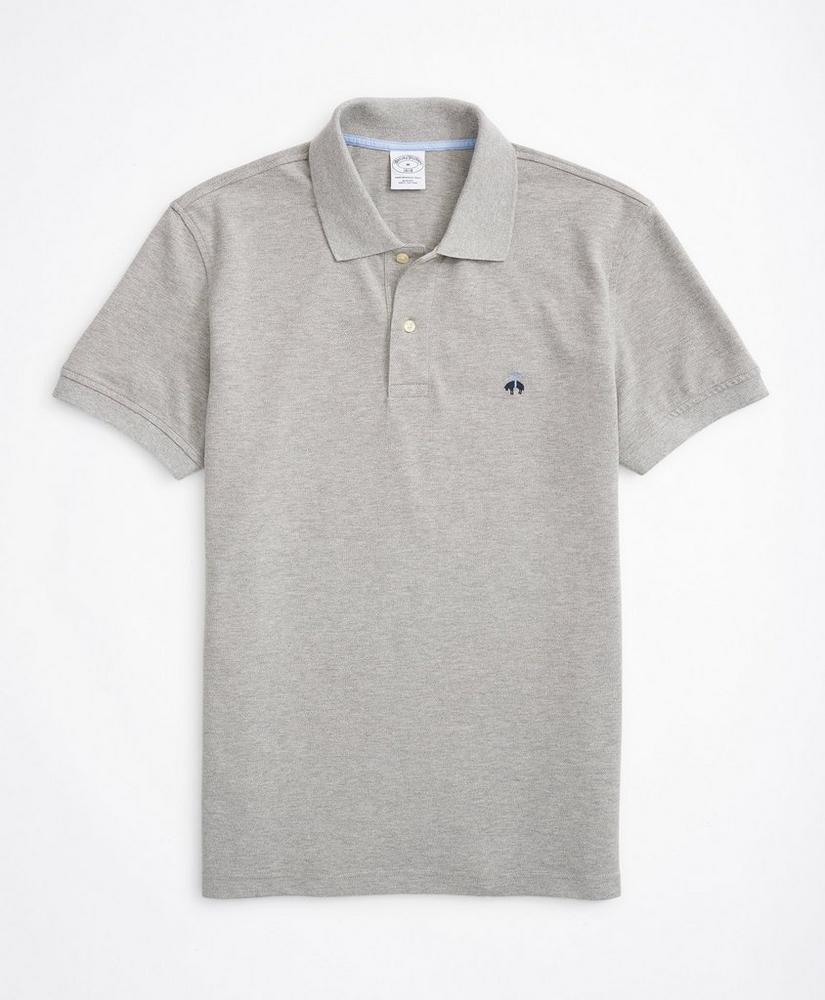 NWT BROOKS BROTHERS 1818 PERFORMANCE POLO SLIM FIT S/S POLO WHITE SZ M_L $64.50 