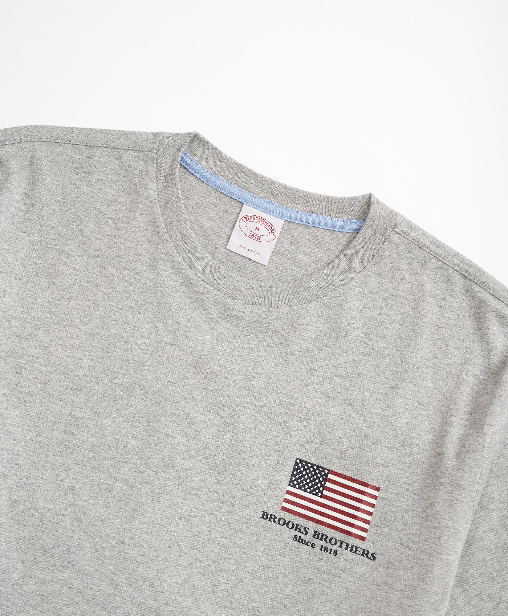 Seersucker USA Flag Shirt