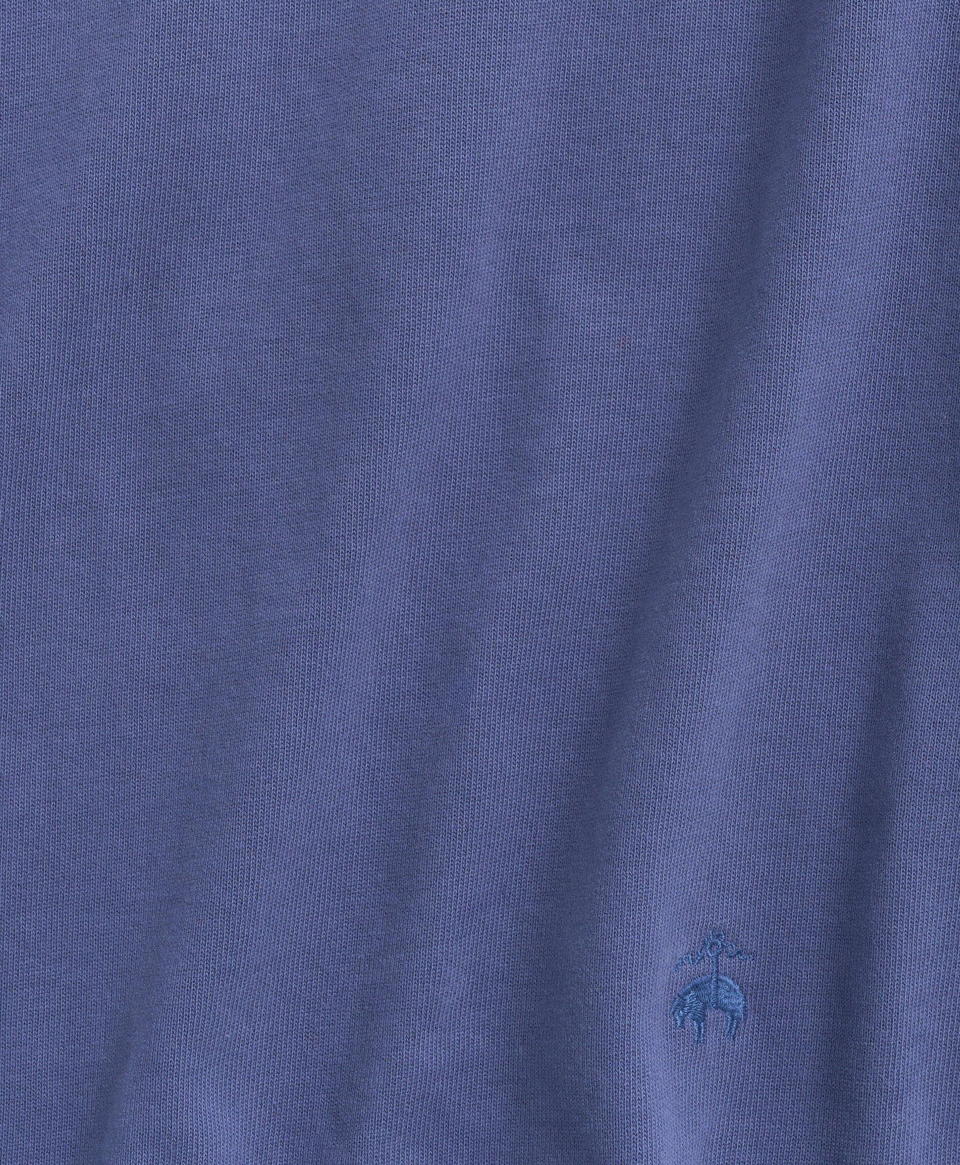 Vintage Jersey Long-Sleeve Polo Shirt, image 2